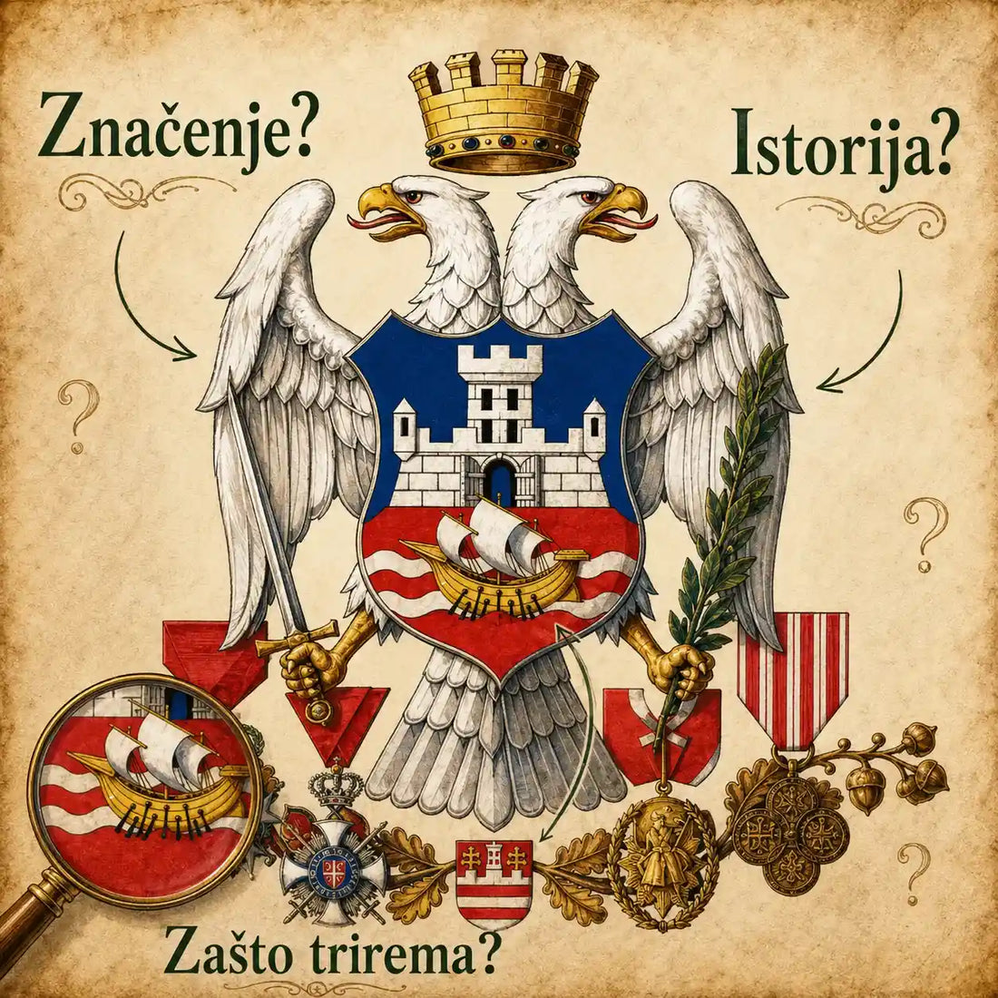 Grb grada Beograda - istorija, značenje i simbolika
