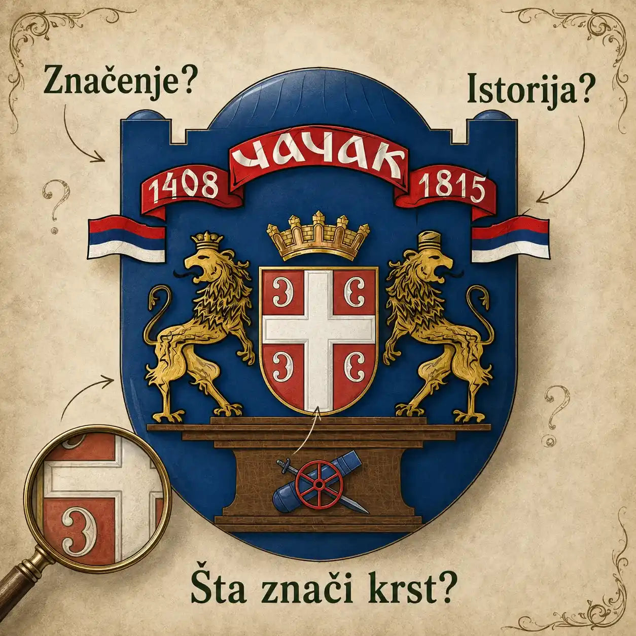 Grb grada Čačka - istorija, značenje i simbolika