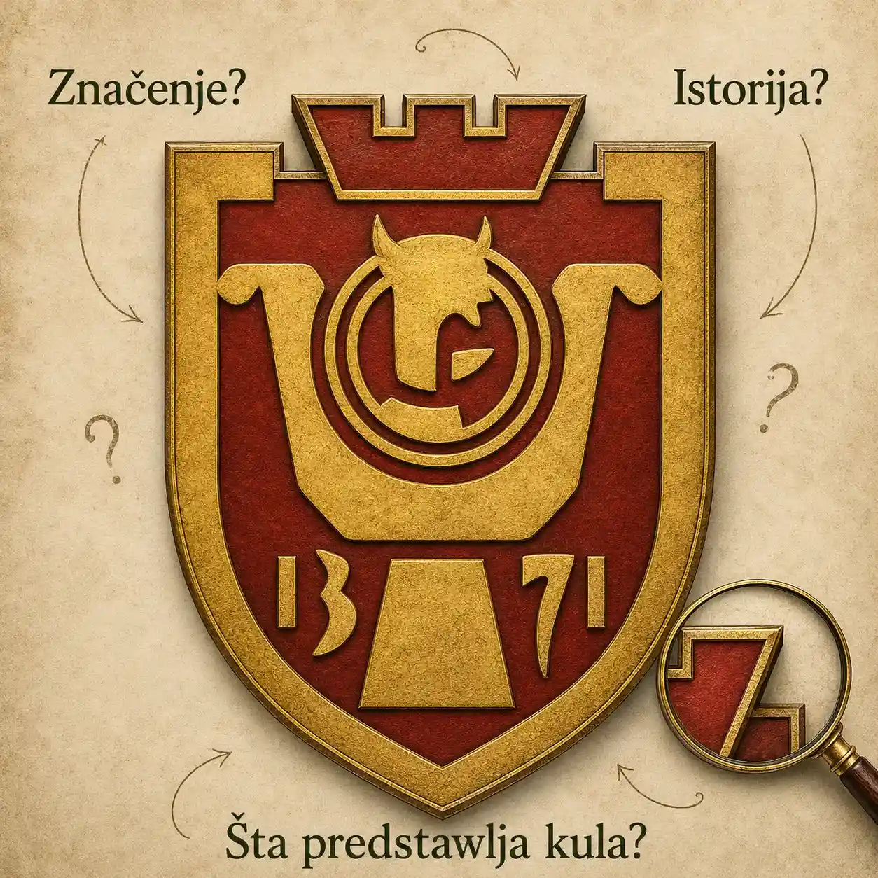 Grb grada Kruševca - istorija, značenje i simbolika