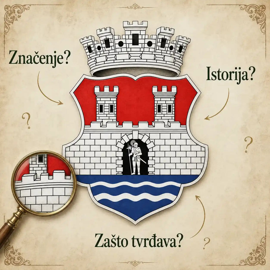 Grb grada Pančeva - istorija, značenje i simbolika