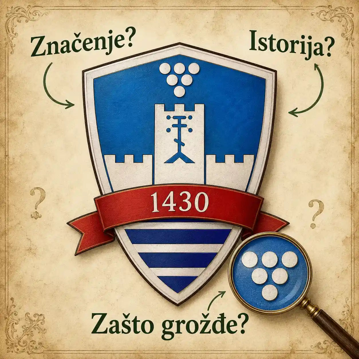 Grb grada Smedereva - istorija, značenje i simbolika