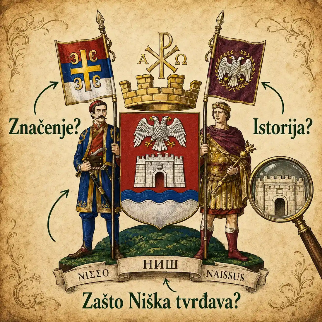 Grb grada Niša - istorija, značenje i simbolika