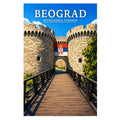 Poster - Beograd- Beogradska tvrđava - poster znamenitost Srbija