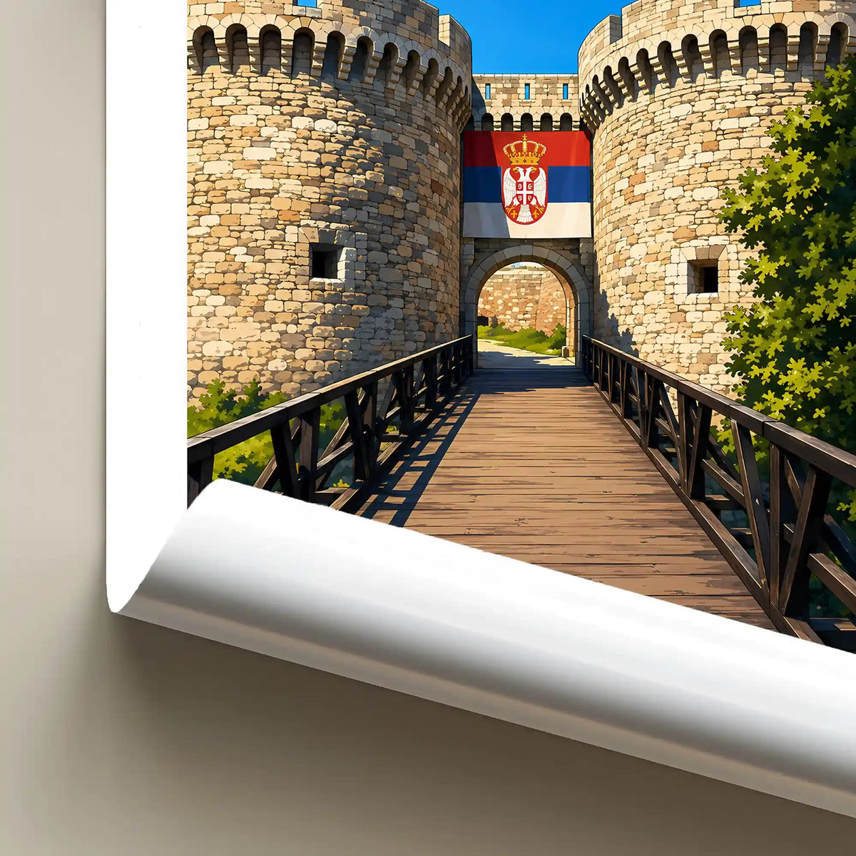 Poster - Beograd- Beogradska tvrđava