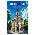 Poster - Beograd- Crkva Svetog arhangela Mihaila - poster znamenitost Srbija
