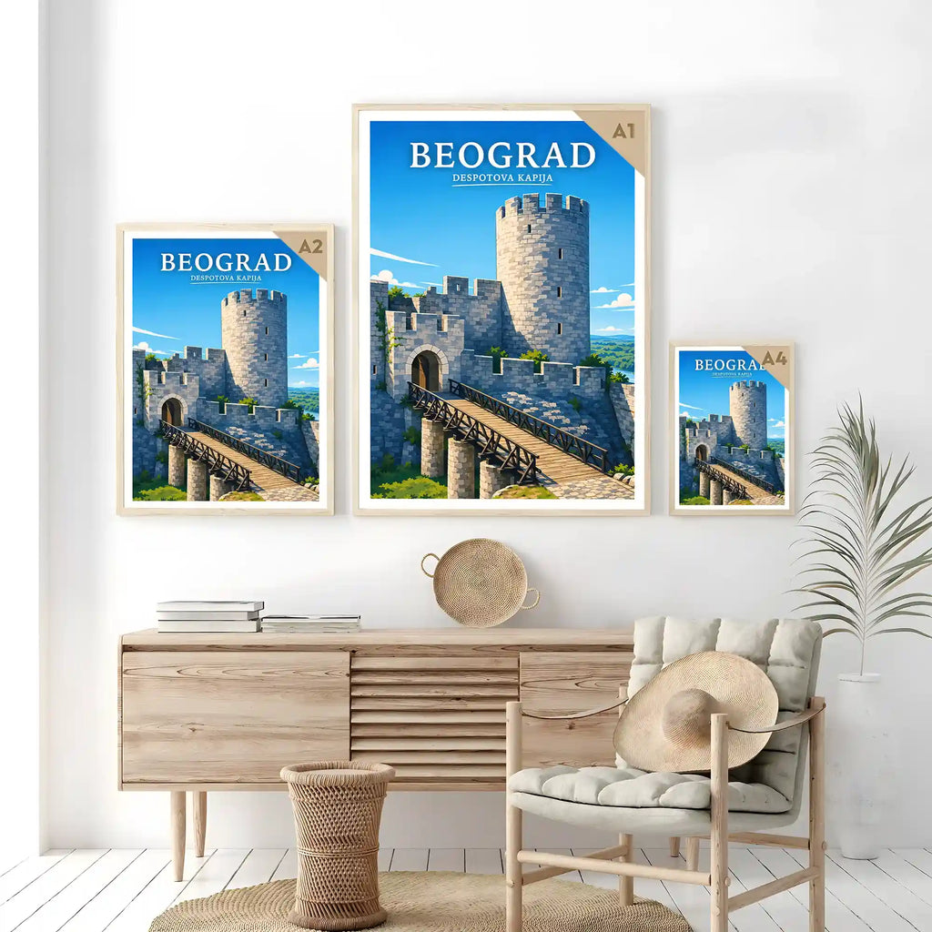 Poster - Beograd - Despotova kapija