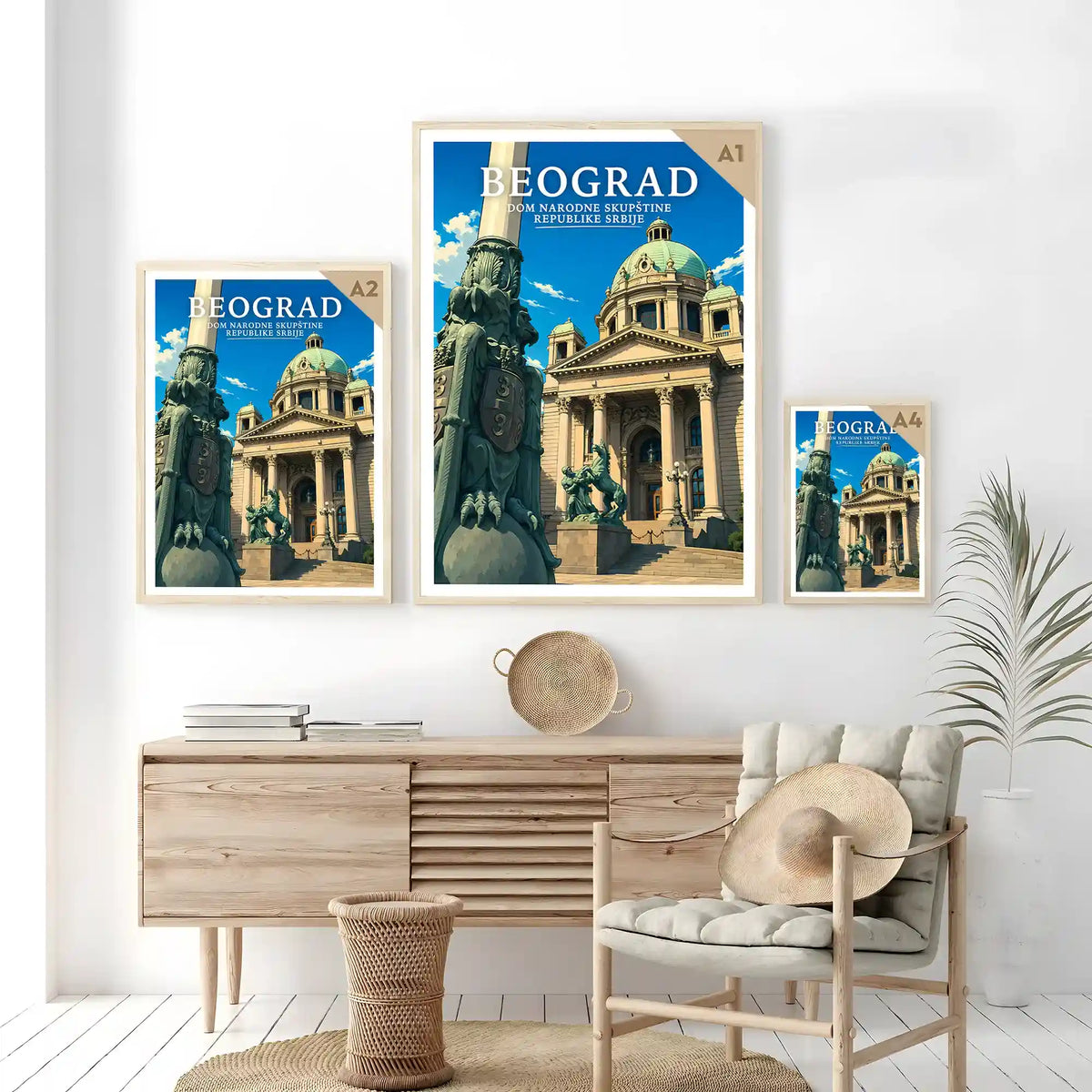 Poster - Beograd- Dom Narodne skupštine Republike Srbije