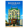Poster - Beograd - Hotel Moskva - poster znamenitost Srbija