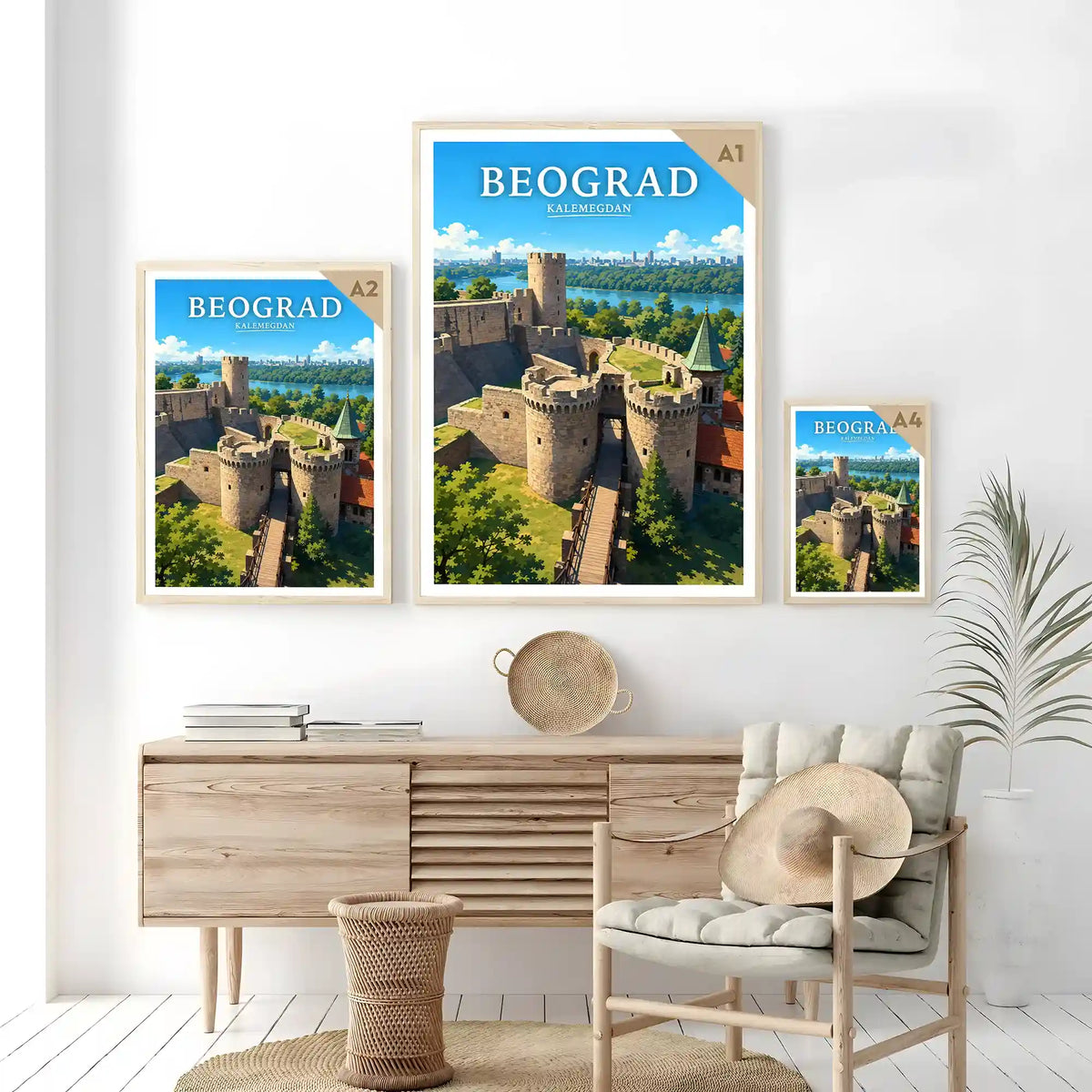 Poster - Beograd - Kalemegdan