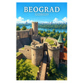 Poster - Beograd - Kalemegdan - poster znamenitost Srbija