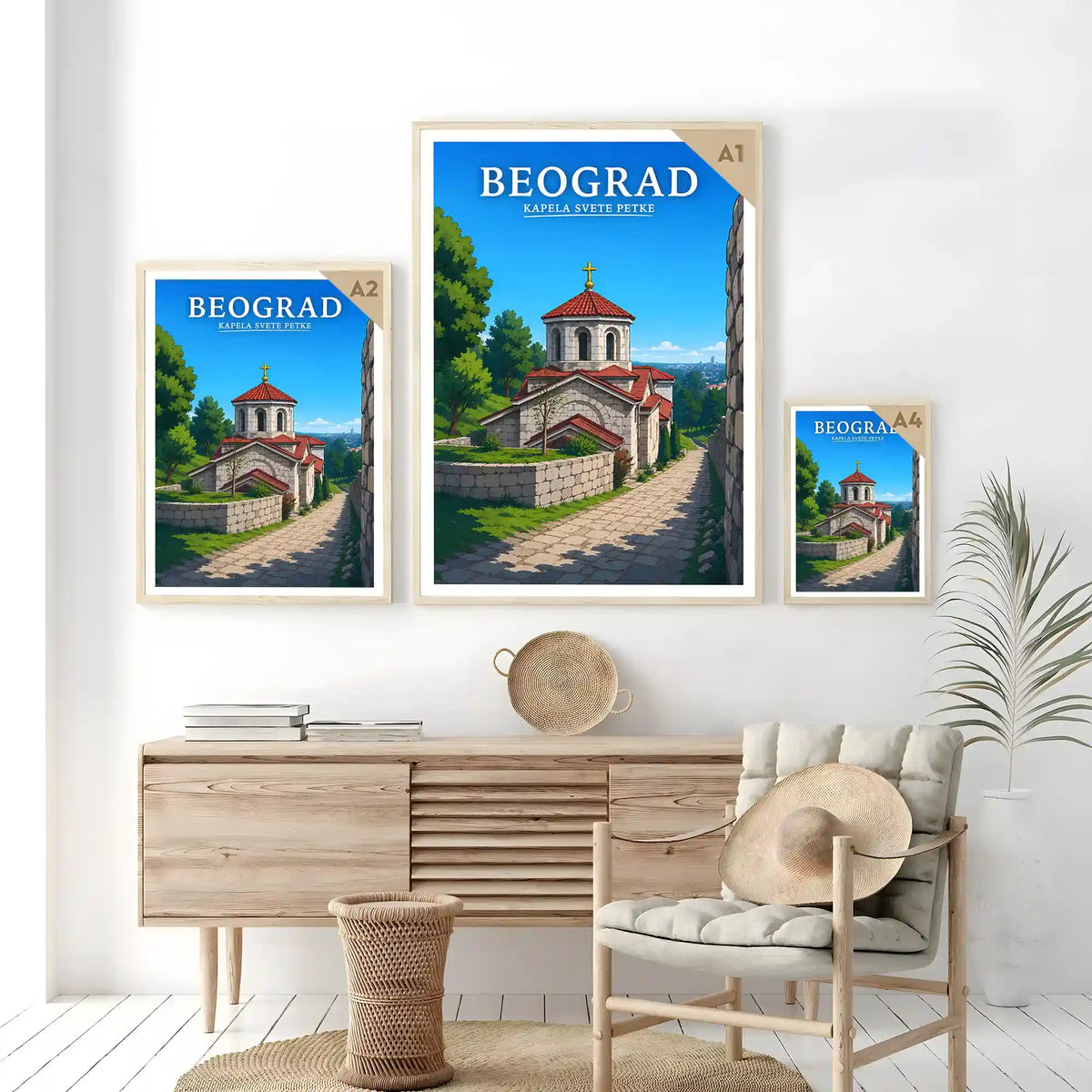 Poster - Beograd- Kapela Svete Petke