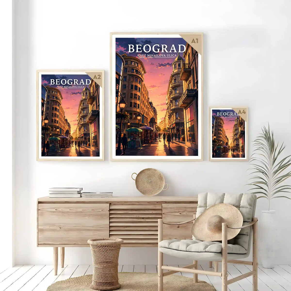 Poster - Beograd- Knez Mihailova ulica