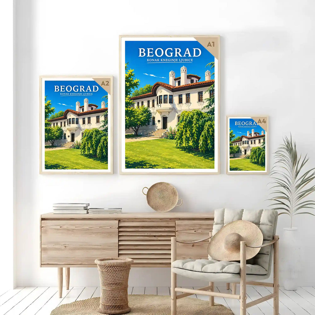 Poster - Beograd- Konak kneginje Ljubice