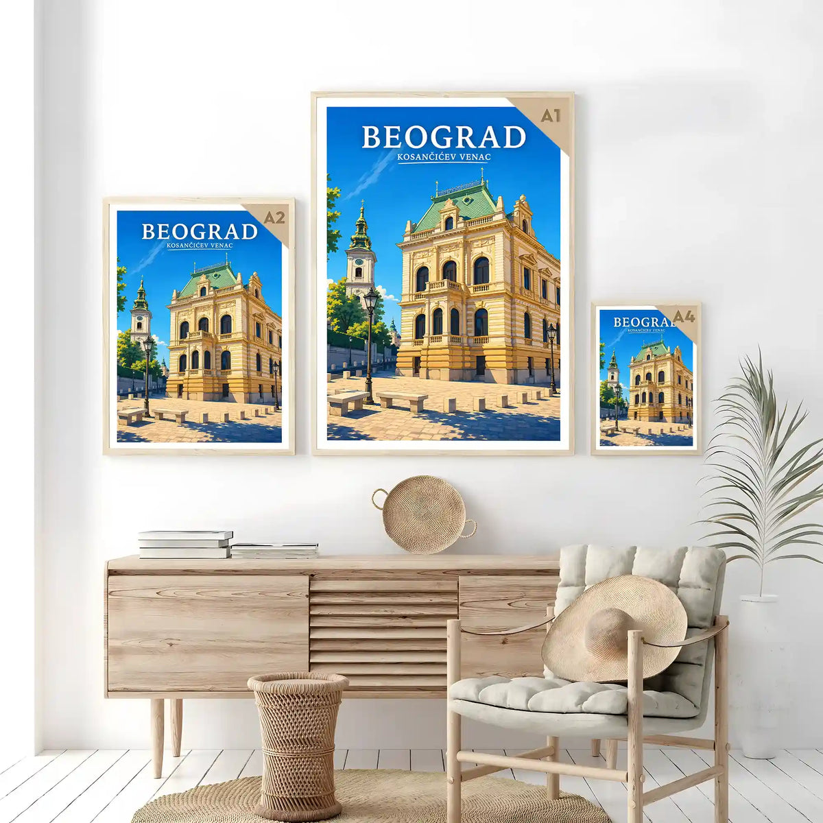 Poster - Beograd - Kosančićev venac