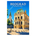 Poster - Beograd - Kosančićev venac - poster znamenitost Srbija