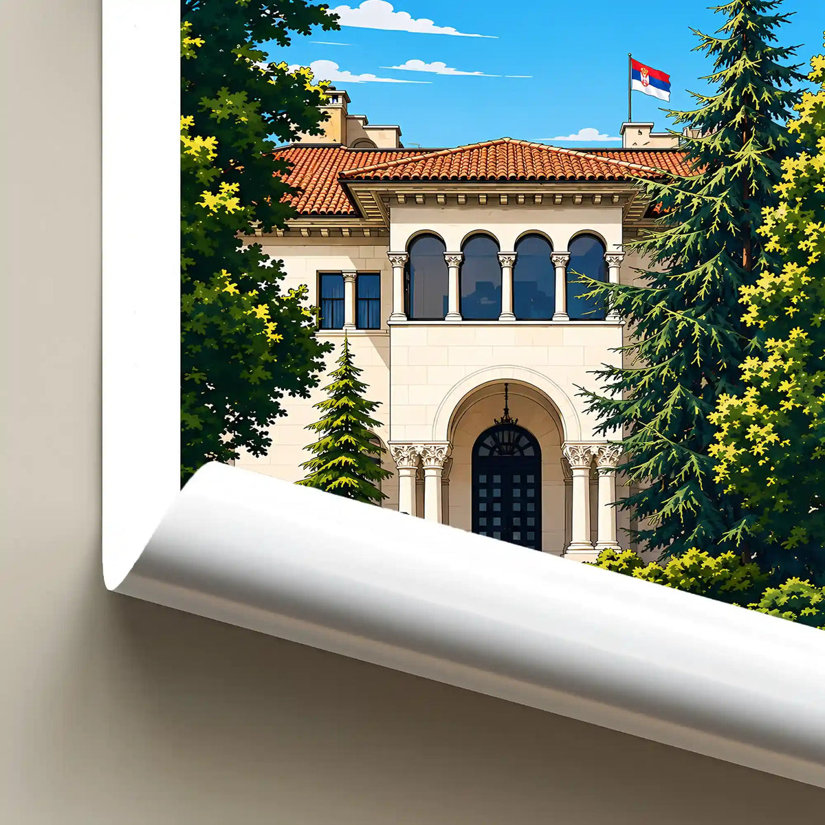 Poster - Beograd - Kraljevski Dvor