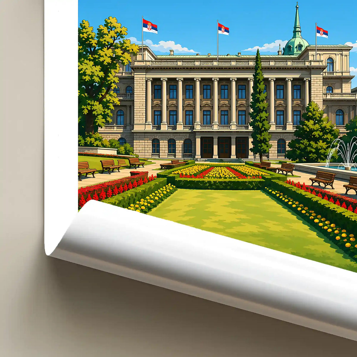 Poster - Beograd - Novi dvor