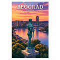 Poster - Beograd - Pobednik - poster znamenitost Srbija