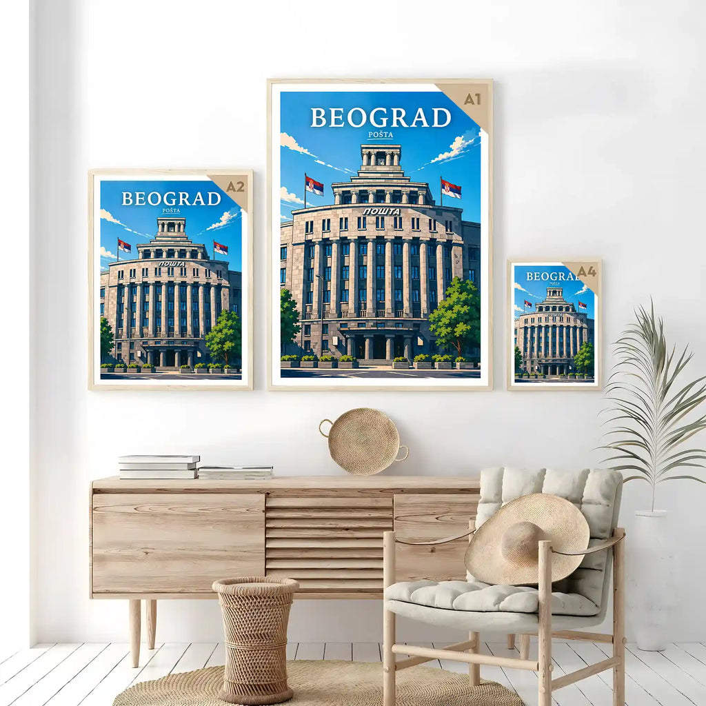 Poster - Beograd - Pošta