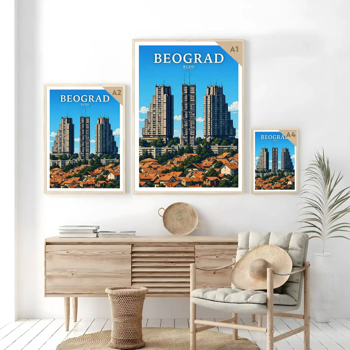 Poster - Beograd - Rudo