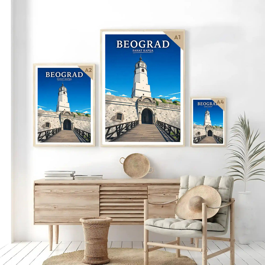 Poster - Beograd - Sahat kapija