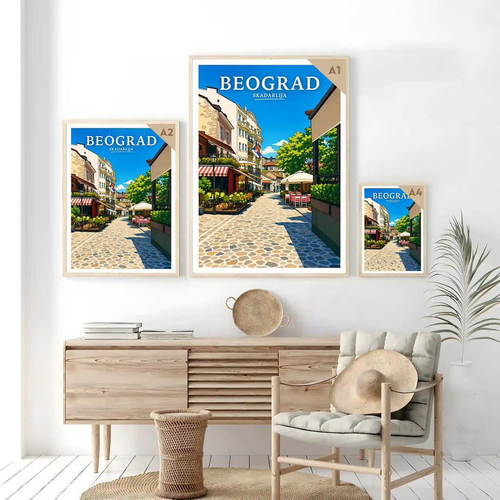 Poster - Beograd - Skadarlija