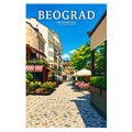Poster - Beograd - Skadarlija - poster znamenitost Srbija