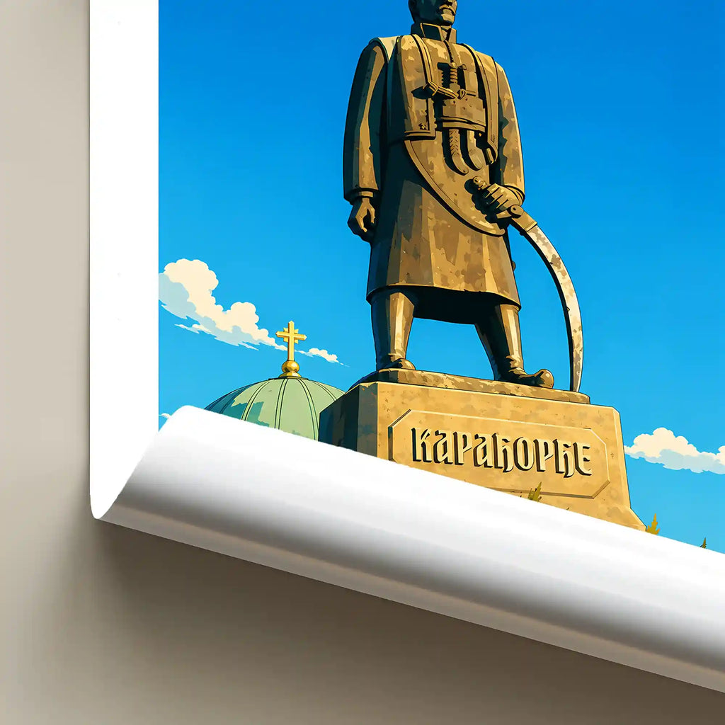 Poster - Beograd- Spomenik Karađorđu