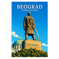 Poster - Beograd- Spomenik Karađorđu - poster znamenitost Srbija