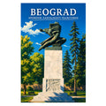 Poster - Beograd- Spomenik zahvalnosti Francuskoj - poster znamenitost Srbija