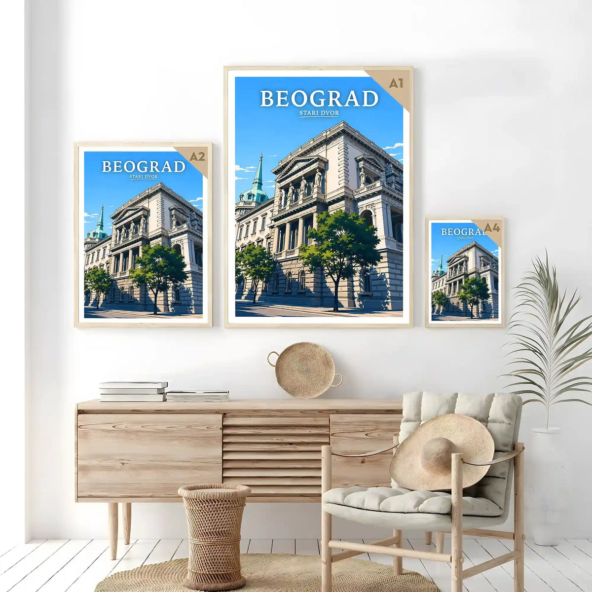 Poster - Beograd - Stari dvor