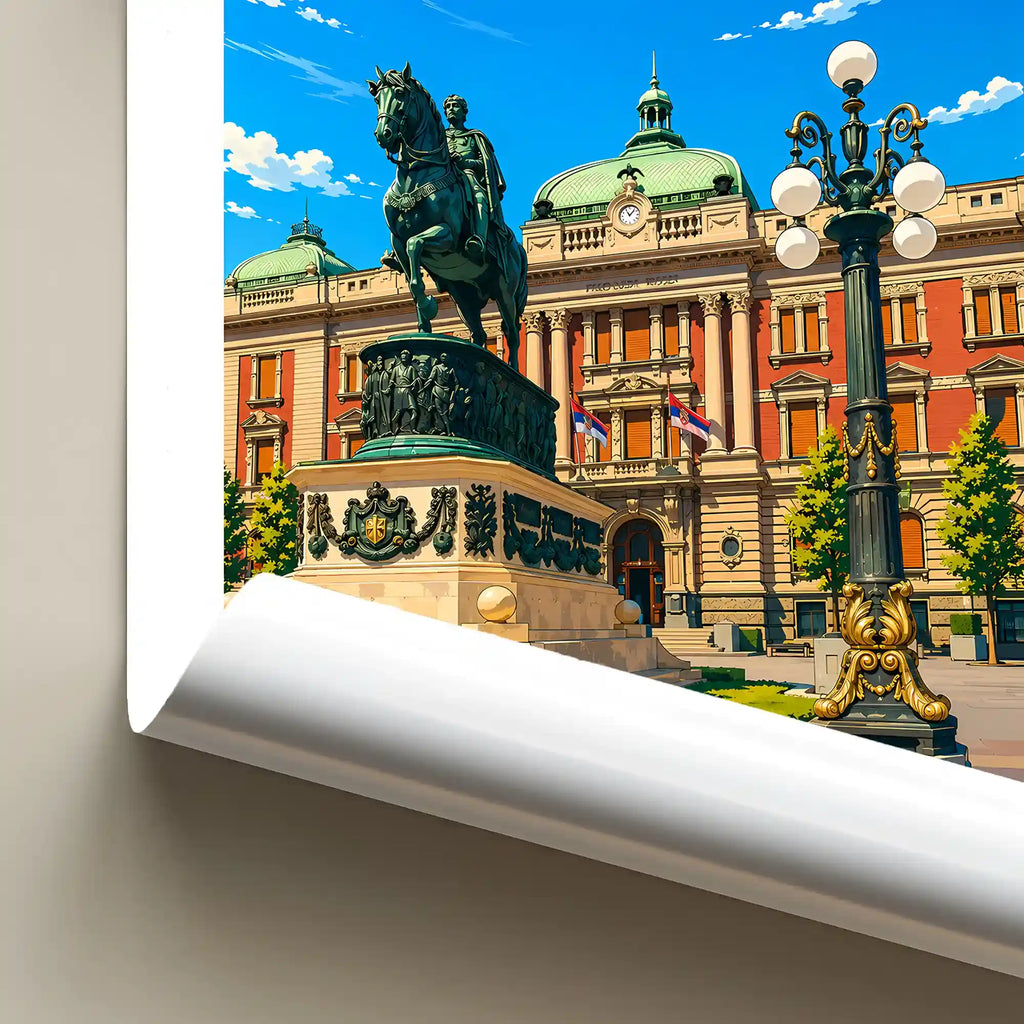 Poster - Beograd - Trg Republike