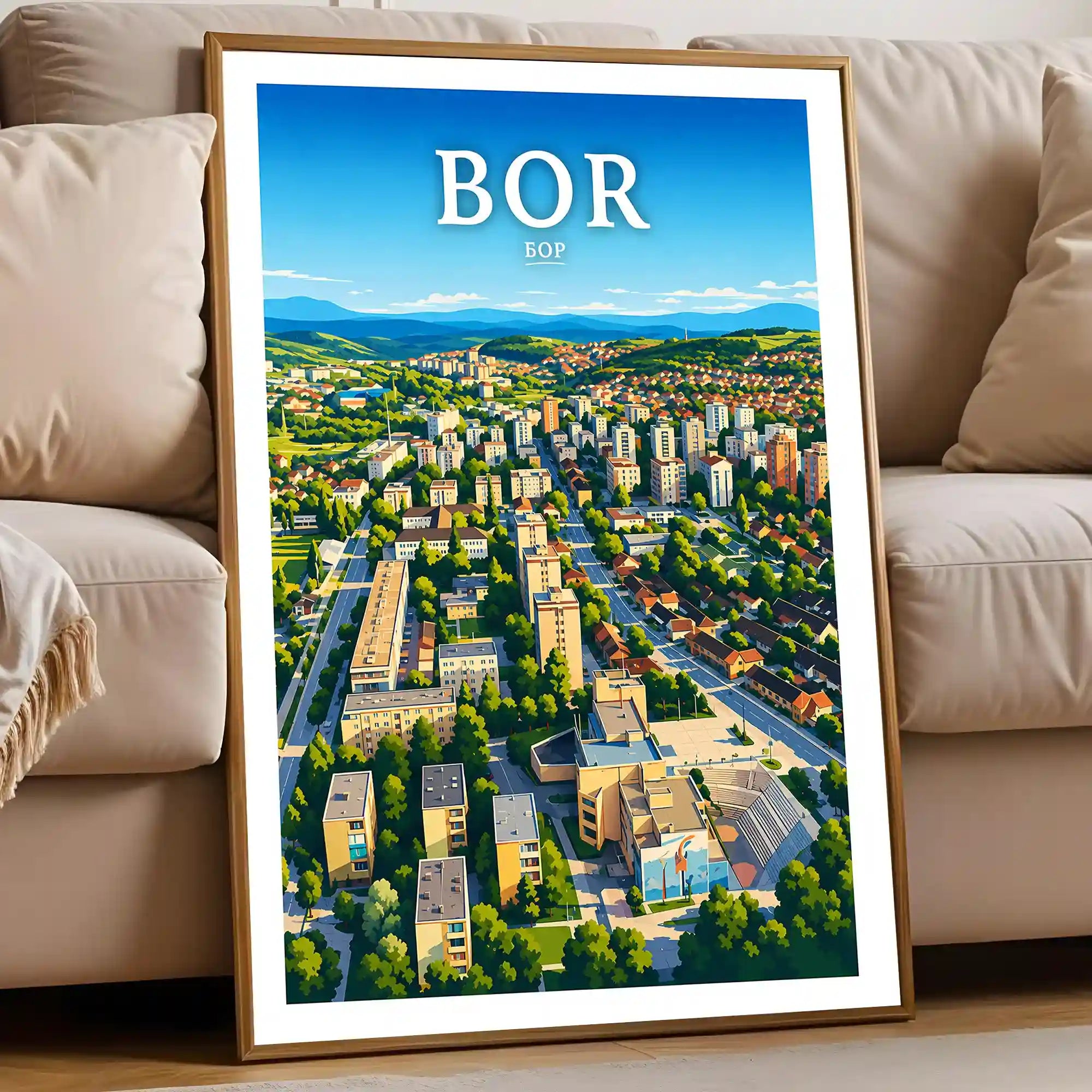 Poster Bor - rudnik bakra