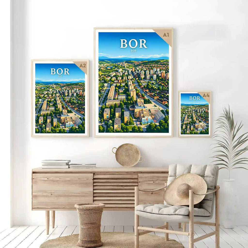 Poster Bor - rudnik bakra