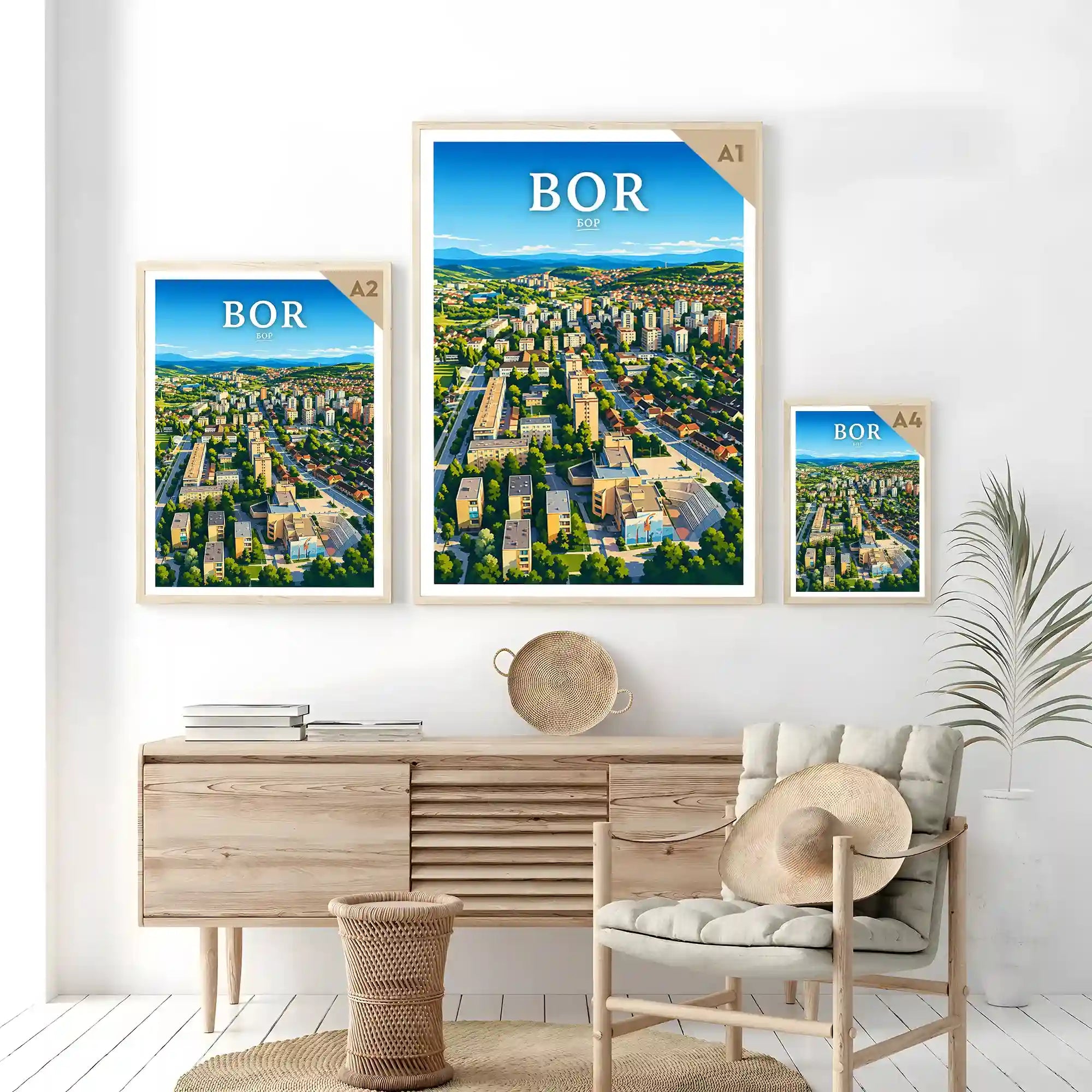 Poster Bor - rudnik bakra