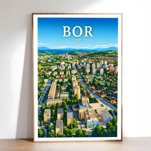 Poster Bor - rudnik bakra