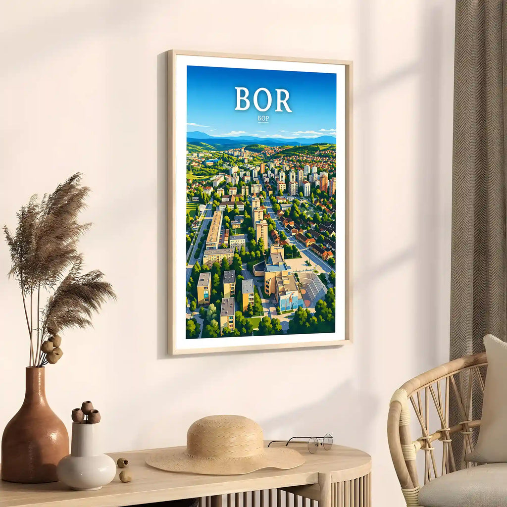Poster Bor - rudnik bakra