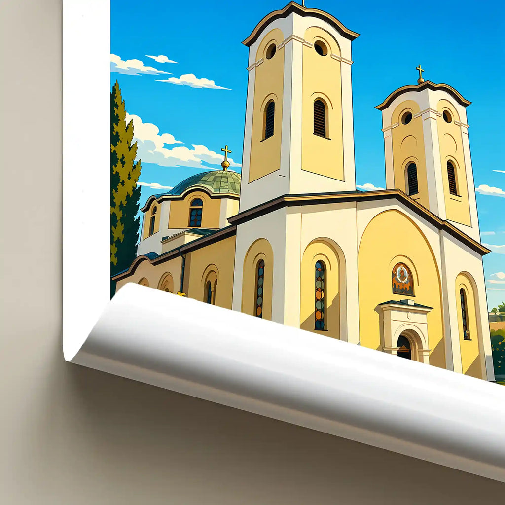 Poster Čačak - reka Zapadna Morava