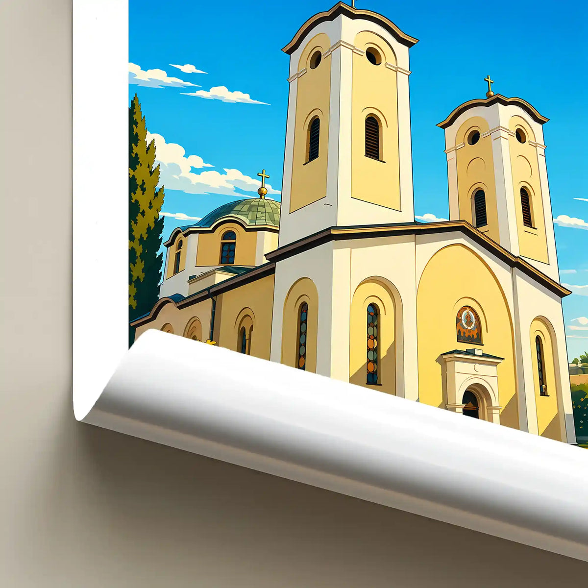 Poster Čačak - reka Zapadna Morava