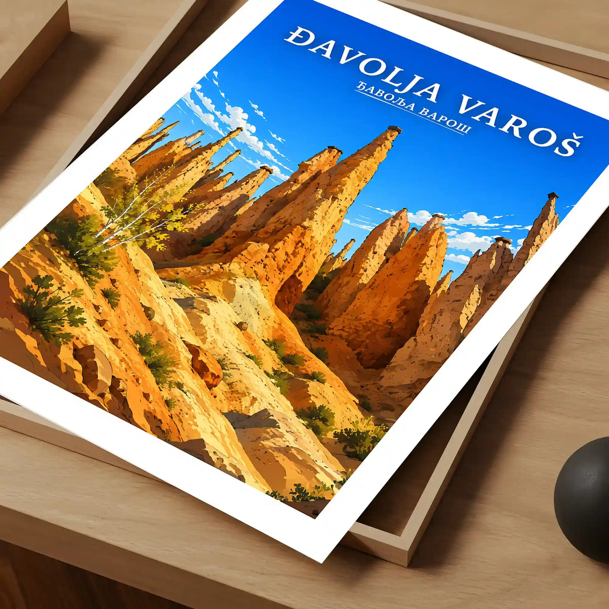 Poster Đavolja Varoš - kamene formacije