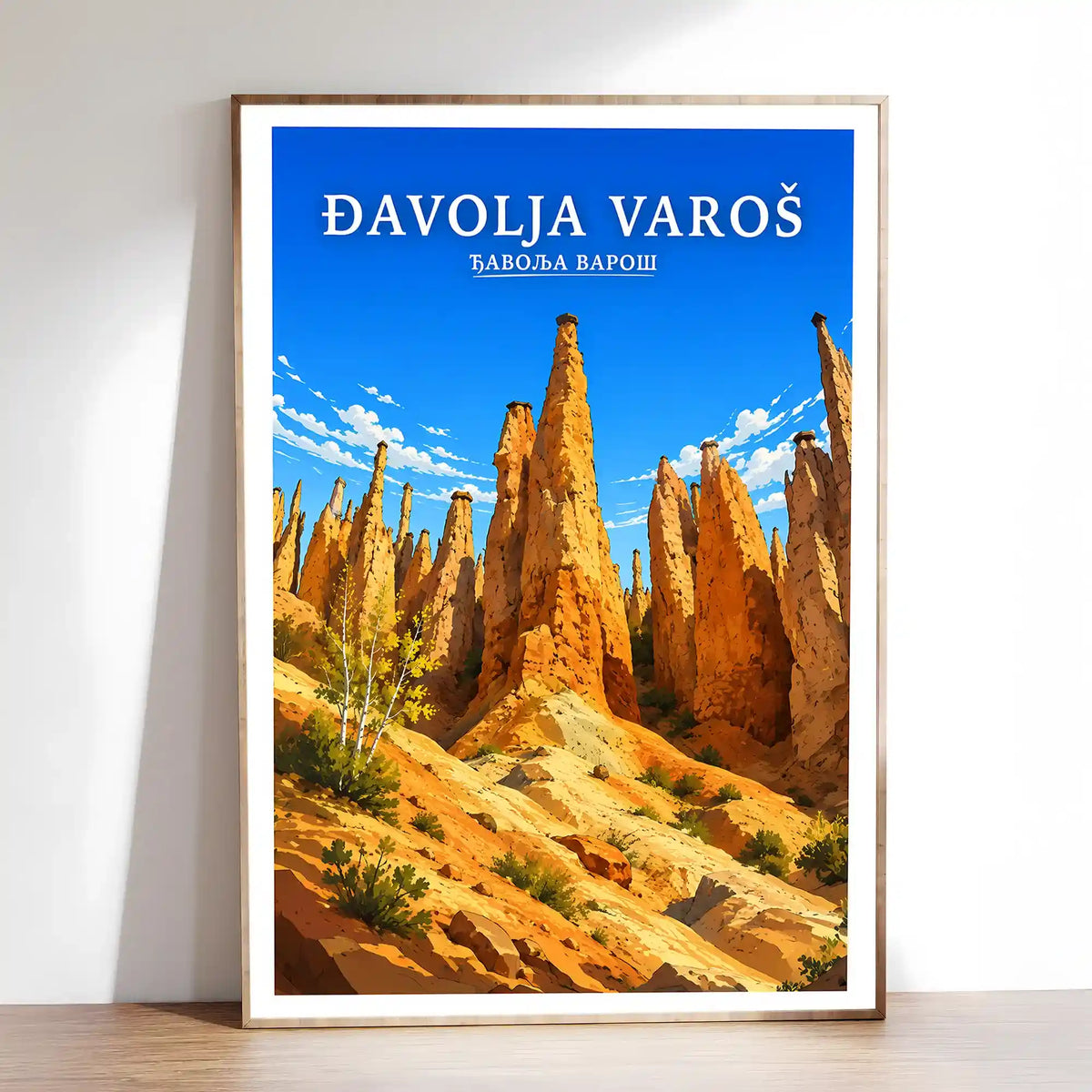 Poster Đavolja Varoš - kamene formacije