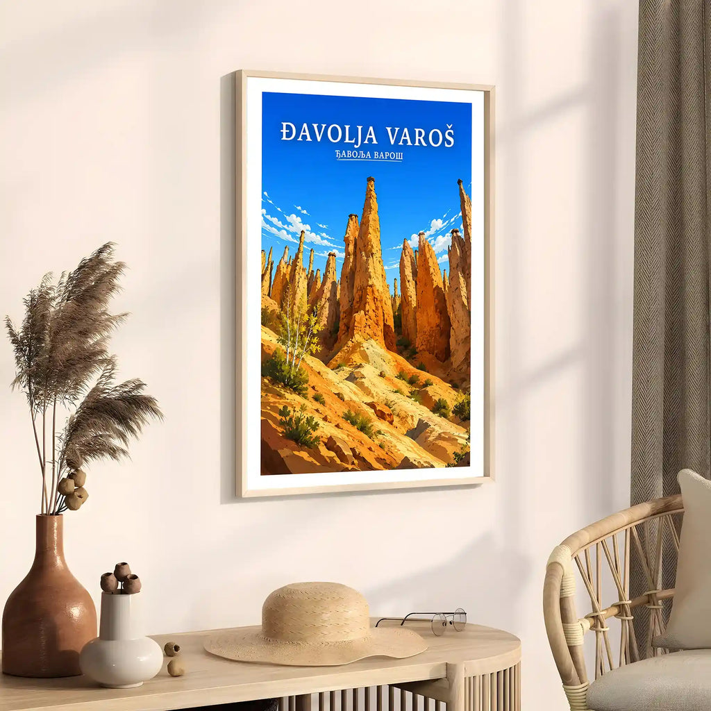 Poster Đavolja Varoš - kamene formacije