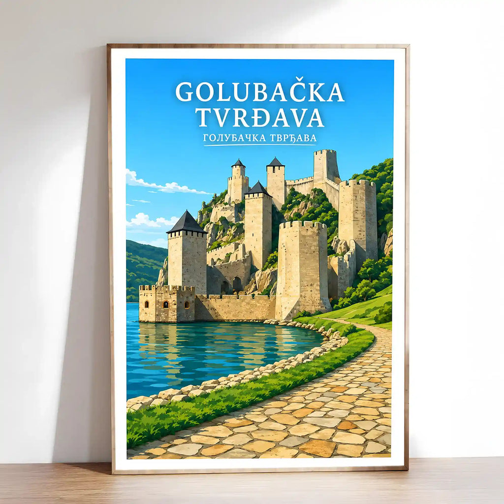 Poster Golubačka tvrđava - kapija Dunava