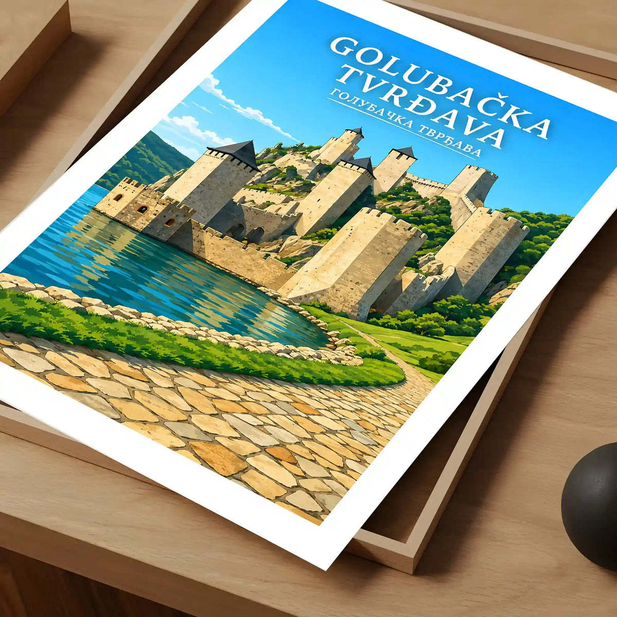 Poster Golubačka tvrđava - kapija Dunava