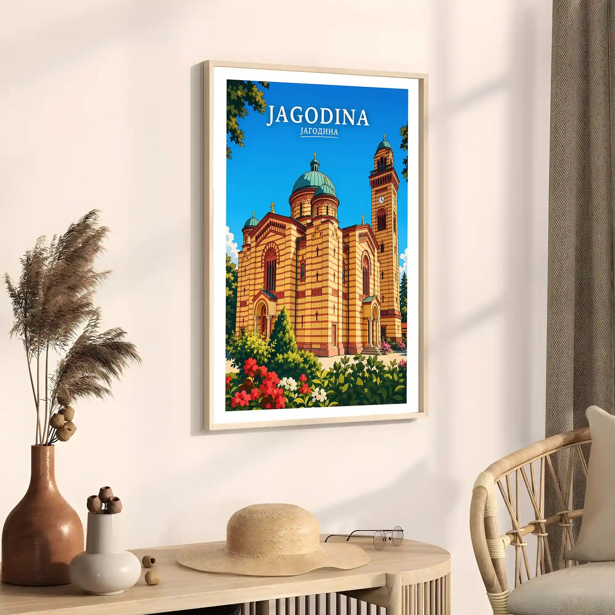 Poster Jagodina - obale Morave