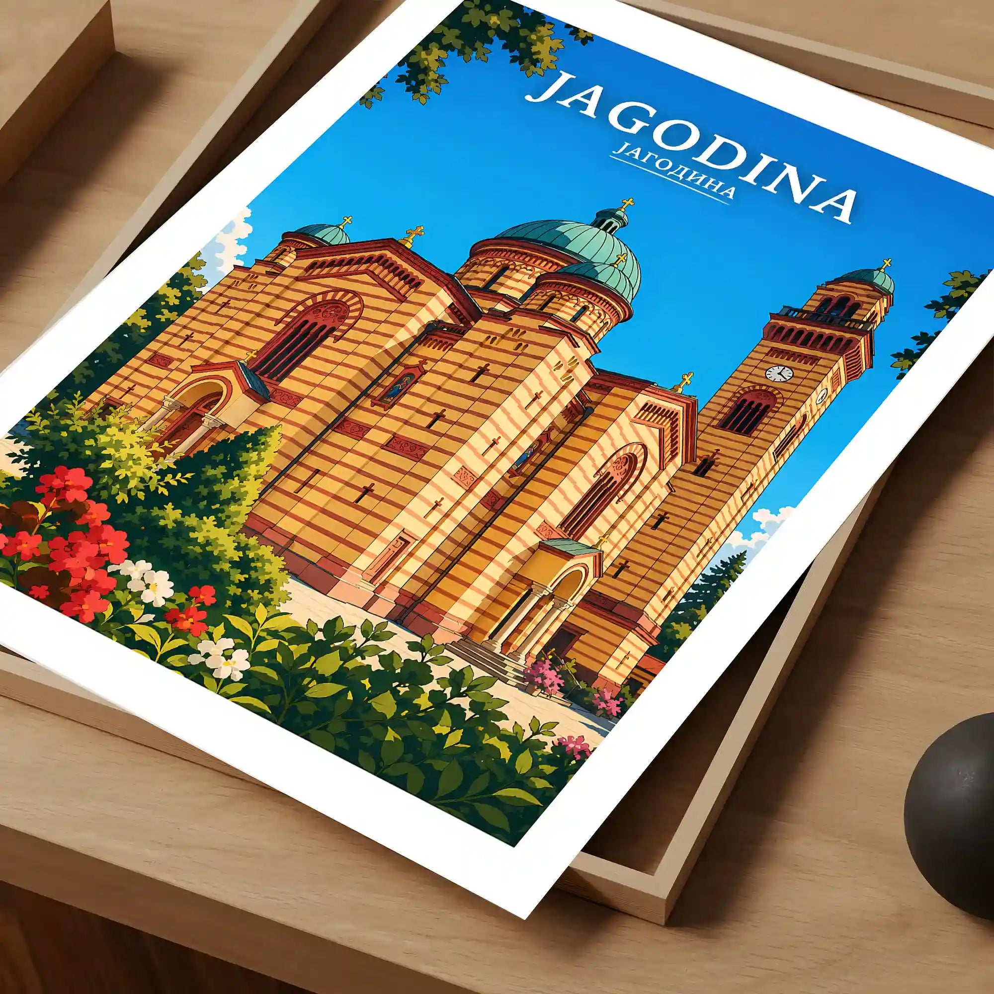 Poster Jagodina - obale Morave