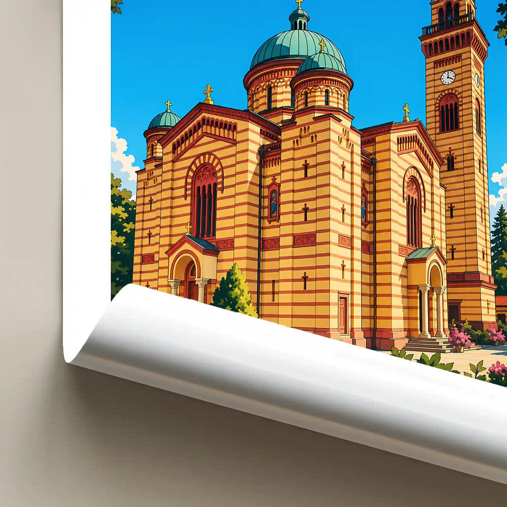 Poster Jagodina - obale Morave