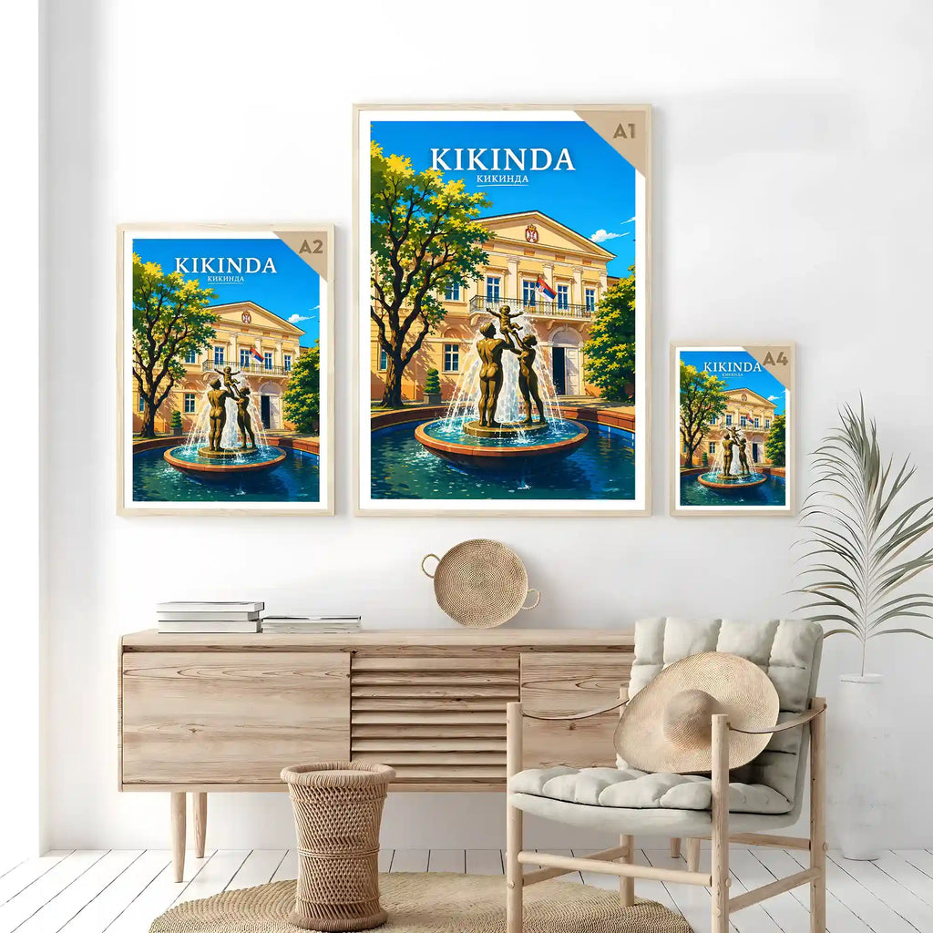 Poster Kikinda - banatska ravnica