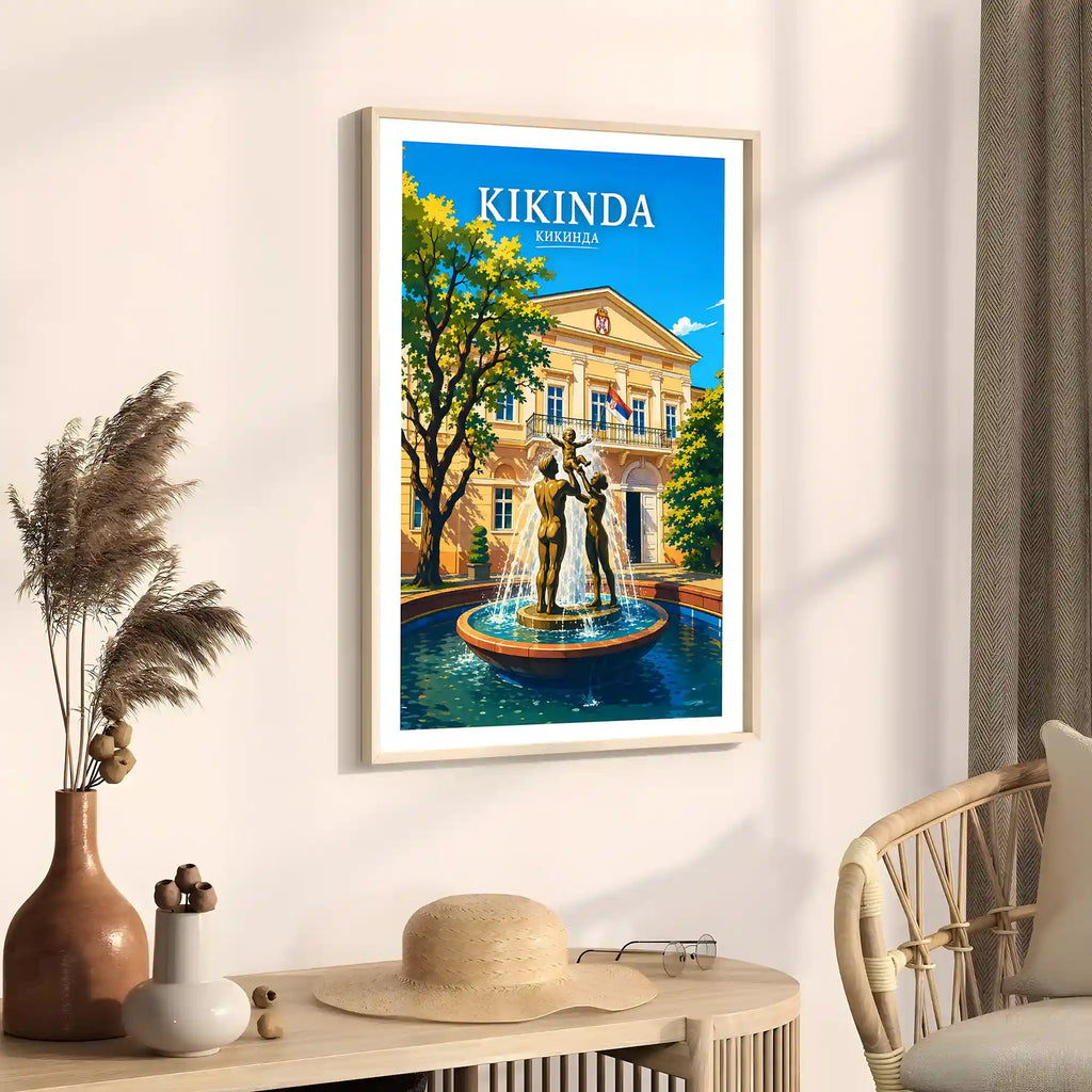 Poster Kikinda - banatska ravnica