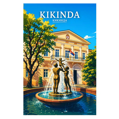 Poster Kikinda - banatska ravnica